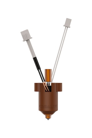 Jeemson Ender-3 V3 Ke 3d Yazıcı Seramik Isıtıcı Kiti - 60w Güç, 0.4mm Çift Metal Nozzle, 1.75mm Filament Desteği Pla, Abs, Petg, Tpu Vb.