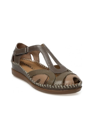 Forelli 22521z Sally Comfort Vizon Kadın Sandalet Vizon