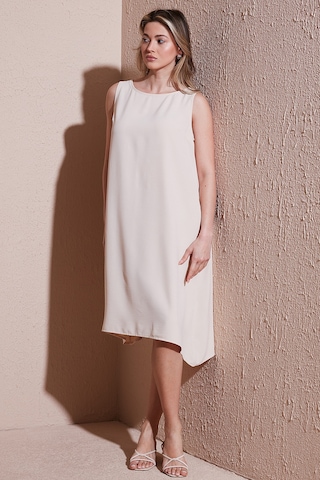 Fashion Friends Bayan Elbise 25y0630k1 Bej Bej