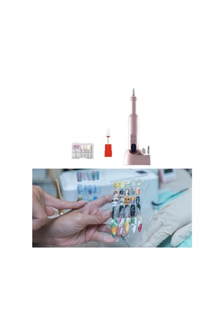 Dolıty Elektrikli Tırnak Matkap Öğütücü Manikür Pembe