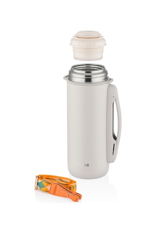 Diller Çelik Termos Beyaz 1260 Ml Çok Renkli