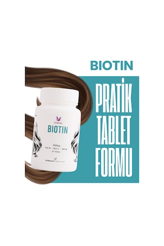 Vitisfera Biotin 5000 Mcg 60 Tablet