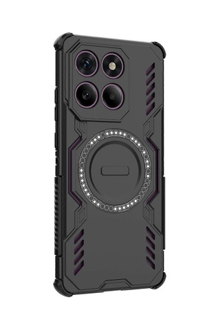 Motorola Edge 60 Pro 5g Manyetik Kılıf Kelebek Zırhlı İçi Boş Isı Dağıtıcı Pc Tpu Telefon Kılıfı Çok Renkli