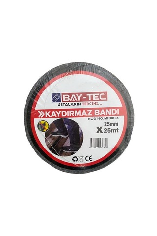 Merdiven Kaydırmaz Bant 25mm X 25mt Siyah Mk0834