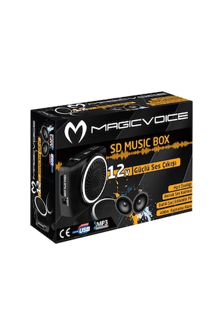 Magıcvoıce Mv-17450 Usb+sd Kart Girişli Şarjlı Mini Seyyar Rehber Anfisi 4987