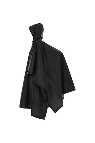 Bloomnest Yürüyüş Yağmurluk Piknik Matı Kapüşonlu Kamp İçin Hafif Güneş Geçirmez Bisiklet Battaniye Barınağı Arada Açık 3'ü 1 Je Siyah Siyah