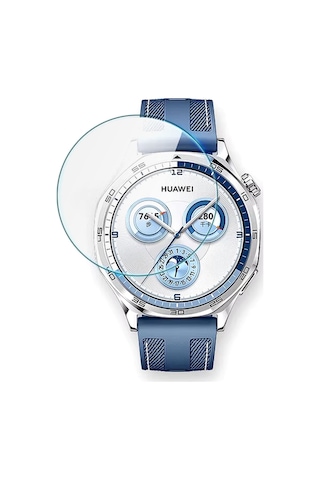 Forzacase Huawei Watch Gt5 Pro 46mm İle Uyumlu Temperli Kırılmaz Cam Ekran Koruyucu - Fc861 Şeffaf