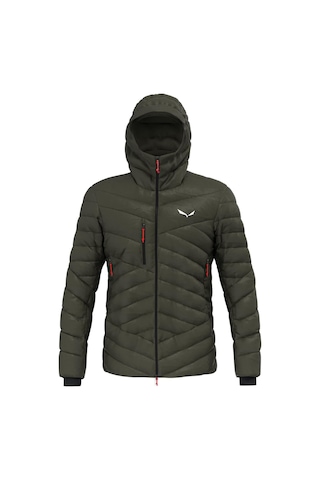 Salewa Ortles Med 3 Rds Down Erkek Ceket Mont Haki 001