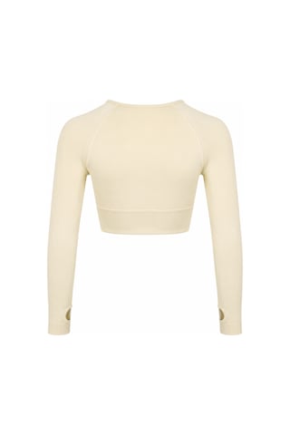 Peach Fıt Kadın T-shırt 505643355-pıstachıo Krem