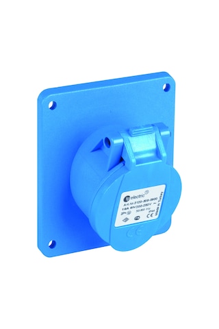 Tekne Karavan Eğik Priz + Fiş Takımi 3X16 Amper 2'Li Set