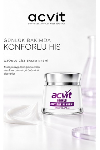 Acvit Ozonlu Cilt Bakım Kremi 50 ML