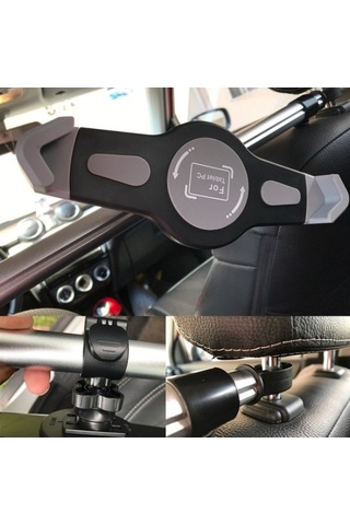 Wondernest Araba Arka Koltuk Kafalık 7-10,5 İnç Tablet Tutucu, Evrensel Montaj Std