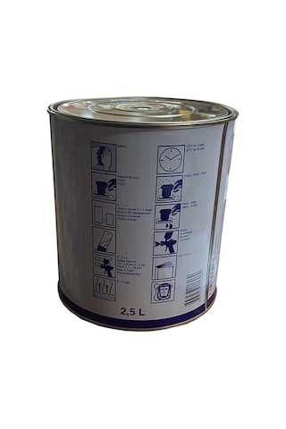 Akzonobel Akripol 2K 5+1 Akrilik Astar Gri Gl 2,5 Litre