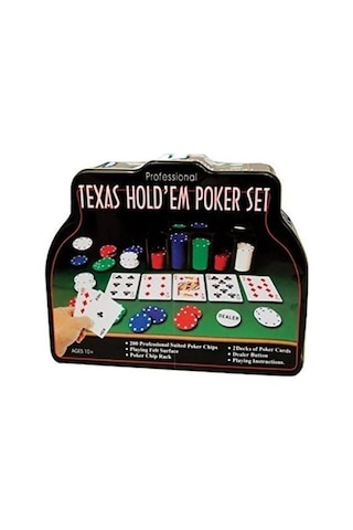 Texas Hold'em Poker Set 200 Chip