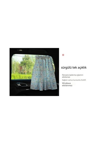 Eternal Luck Araba Arka Yan Pencere Güneş Perdesi