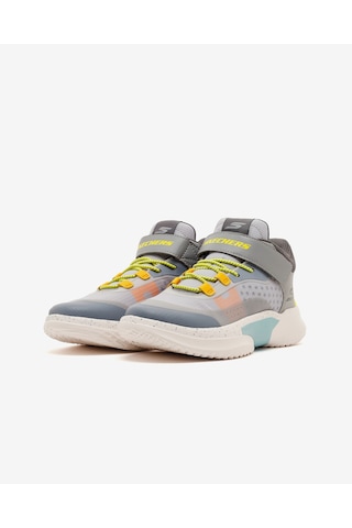 Skechers Skx Court Hype Büyük Erkek Çocuk Gri Basketbol Ayakkabısı 406068l Gyyl Gri