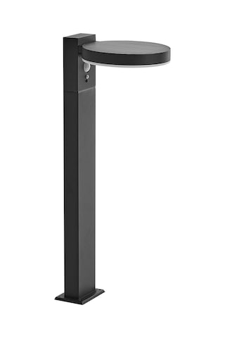 Beliani Güneş Enerjili Led Bahçe Lambası, Hareket Sensörlü Ve Ip44 Korumalı Modern Tasarım Lambader Siyah Diğer