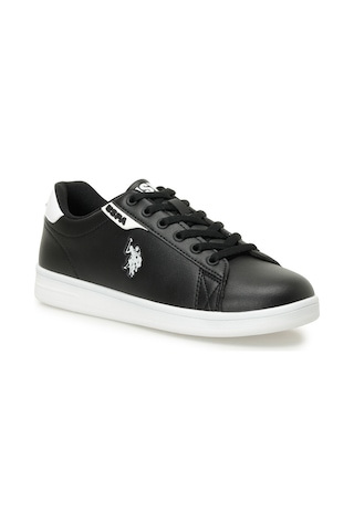 U.s. Polo Assn. Costa Wmn 5fx Siyah Kadın Sneaker Siyah-beyaz Siyah - Beyaz