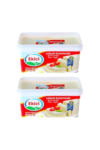 Ekici Tam Yağlı Beyaz Peynir 2 x 800 G