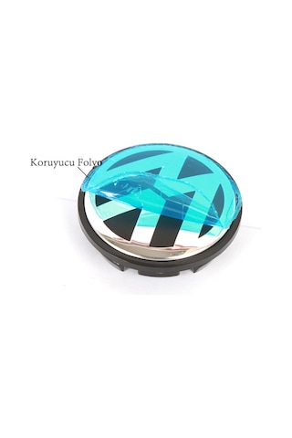 Volkswagen Golf 7 Tip Jant Göbeği 55-65mm Krom Anahtarlık