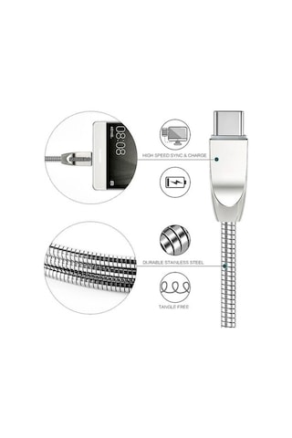 Subzero 3.1A Metal Yaylı Usb Hızlı Şarj