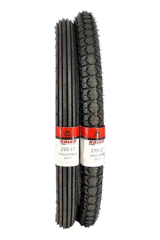 Ralco Tyres Cup Motor Lastik Takımı 275-17 Ve 250-17 Tt Tubetype - İç Lastikli Tip Ön Ve Arka