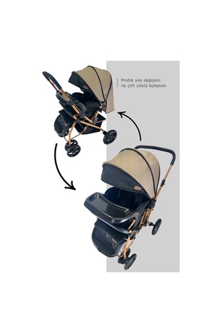 Bebegold  Çift Yönlü Bebek Arabası