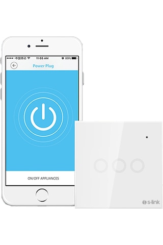 S-Link Swapp Sl-Eg33 Kablosuz ve Dokunmatik Aydınlatma Anahtarı