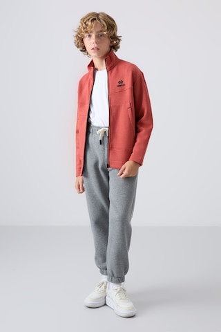 Tommylife Standart Fit 2li Paket Bej-kiremit Erkek Çocuk Sweatshirt - 11245 Bej - Kırmızı