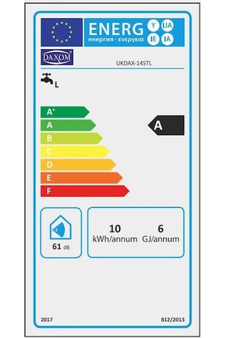 Daxom Ukdax 14 STL LPG Tüplü Hermetik Şofben