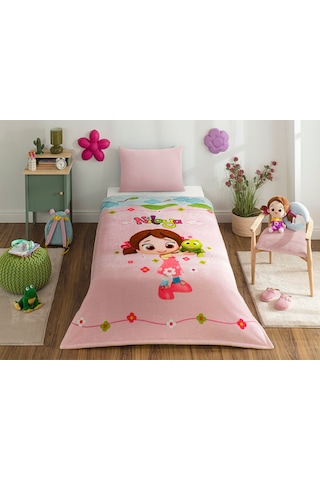 Niloya Tospik Lisanslı Tek Kişilik Çocuk Battaniyesi 150x200 Cm Renksiz