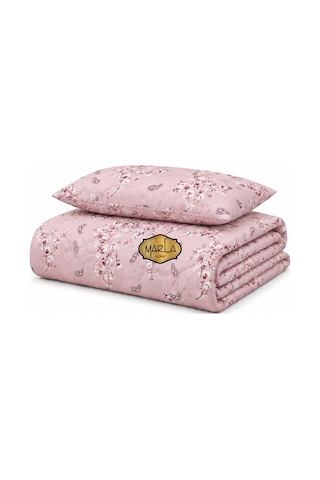 Tek Kişilik Pike Takımı 160x230 Cm Çok Amaçlı Yatak Örtüsü & Battaniye Pembe