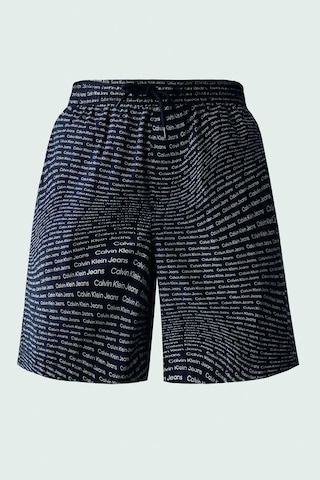 Calvin Klein Baskılı Erkek Şort Siyah