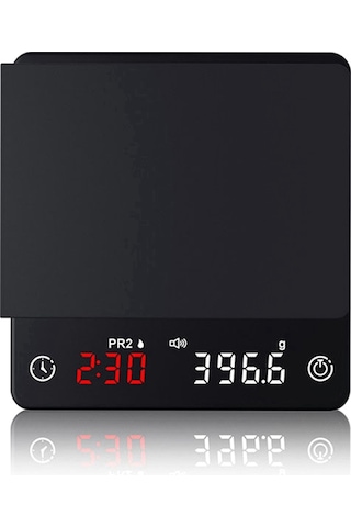 Mini Akıllı Mutfak Terazisi Tartım Hassas Dijital Terazi Espresso Siyah