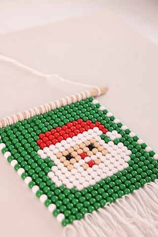 Fiskos.tr Yılbaşı Noel Baba Pixel Tablo Boncuk Kendin Yap Kiti