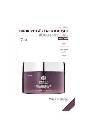 Guerande Deniz Tuzu & Vanilya Parfümlü Vücut Peelingi Arındırıcı Ve Pürüzsüzleştirici Bakım 450g