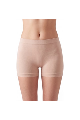 Arma Yıldız Kadın Dikişsiz Seamless Boxer 3'lü Paket Ten Ten 3