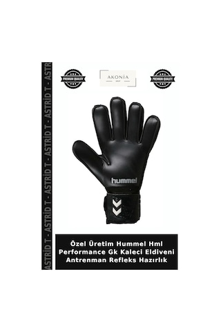 Özel Üretim Hummel Hml Performance Gk Kaleci Eldiveni Antrenman Refleks Hazırlık Çok Renkli
