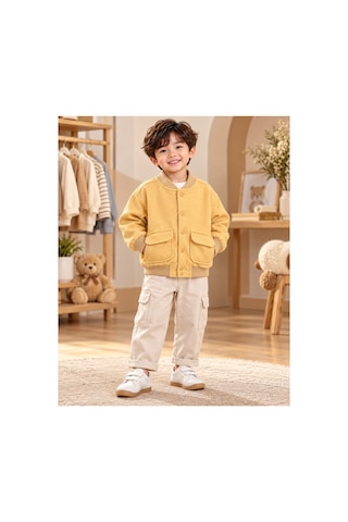 Messlife Cepli Erkek Çocuk Bomber Ceket Turuncu - 931943746 Turuncu