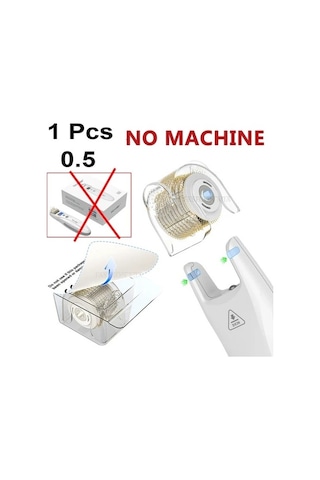 1 Adet Kafa-0.5 Derma Rulo Microneedling Bio Rulo G5 Mezoterapi Kiti Mikro Iğne Kalem Cilt Bakımı Yüz Bakım Kalemi Makinesi Drs Saç Büyüme Için V9qu9u Çok Renkli