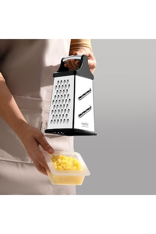 Nehir Paslanmaz Çelik Kare Hazneli Rende