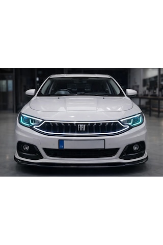 Fiat Egea 2020 Üzeri Makyajlı Ön Panjur Parlak Siyah Led Li Sedan & Hb Uyumlu