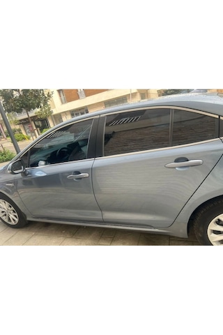 Toyota Corolla Uyumlu Krom Cam Çıtası 8 Prç. 2019 Ve Üzeri
