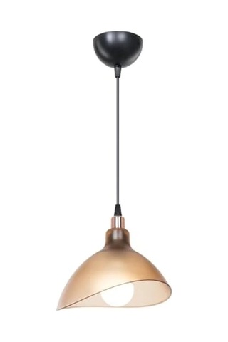 Bal Rengi Sarkıt Avize, Yatak Odası Ve Salon İçin, 22 Cm 01G Taba