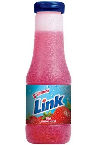 Link Çilek Aromalı İçecek 200 Ml X 15 Adet