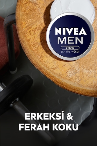 Men Erkek Creme Nemlendirici Bakım Kremi 30 Ml,yüz,el,vücut İçin,e Vitamini,ferah Koku