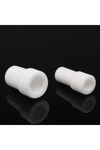 Samdoo Dental Pp Emme Borusu Adaptörü 2 Adet - 16mm 11mm Ve 11mm 6.5mm Dönüştürücü, 135 C Sterilizasyon Uygun, Dayanıklı