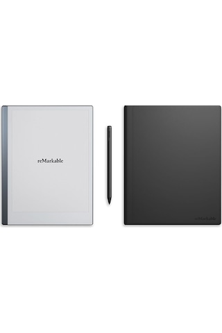 Remarkable 2 Digital Paper Tablet + Marker Plus + Kapaklı Kılıfı