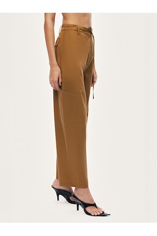 Nocturne Cep Detaylı Baggy Pantolon N26yn3473 Camel