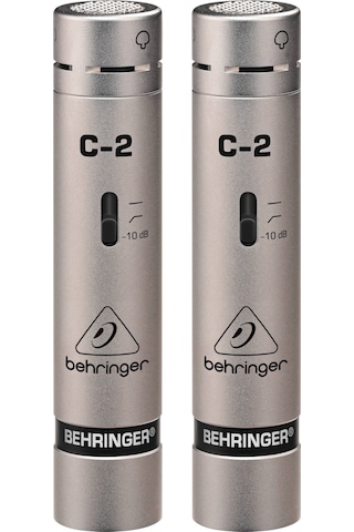 Behringer C-2 Stüdyo Tipi Condenser Kayıt Mikrofonu (2'li)